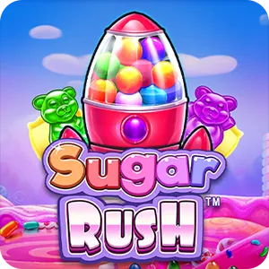 Sugar Rush slot oyununun kapak görseli